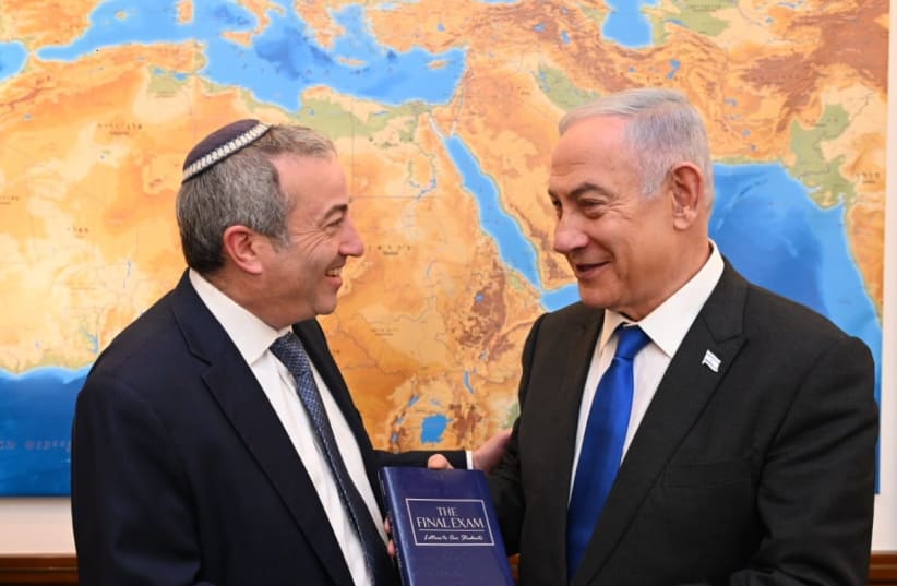  PRIME MINISTER Benjamin Netanyahu with Yeshiva University President Dr. Ari Berman. (photo credit: HAIM ZACH/GPO)