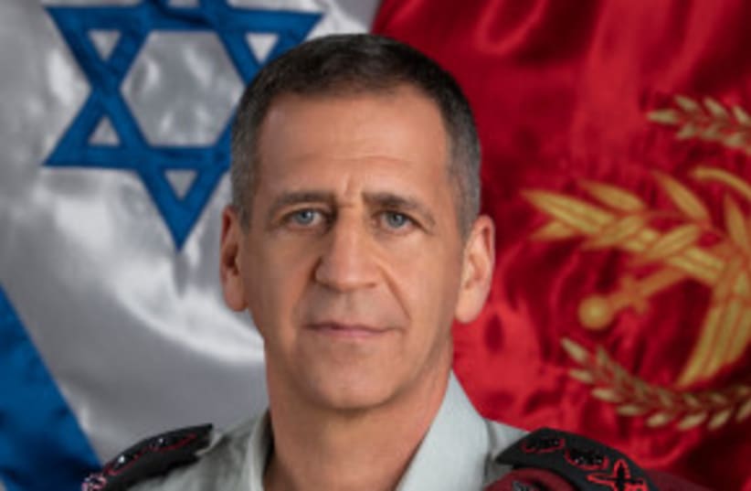 El Jefe de Estado Mayor de las FDI, Teniente General, Aviv Kochavi (photo credit: SHAI YEHEZKEL)