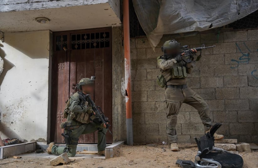 IDF soldiers operating in Gaza. May 2024 (photo credit: IDF SPOKESPERSON'S UNIT)