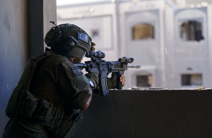  IDF soldiers operate in the Gaza Strip, May 22, 2024 (photo credit: IDF SPOKESPERSON'S UNIT)