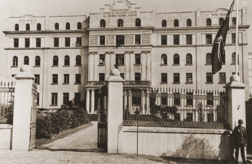  Yeshivat Chachmei Lublin after the building was occupied by the German army in World War II. (photo credit: Der Stuermer Archive/United States Holocaust Memorial Museum/Archive of Mechanical Documentation)