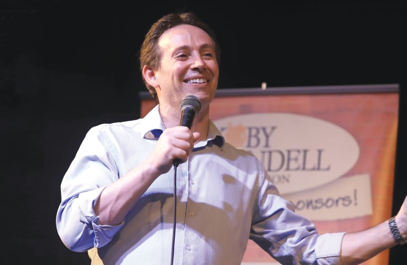  FOR THE last 16 years, comedian Avi Liberman has been doing several shows a year to benefit the Koby Mandell Foundation.  (photo credit: YISSACHAR RUAS)