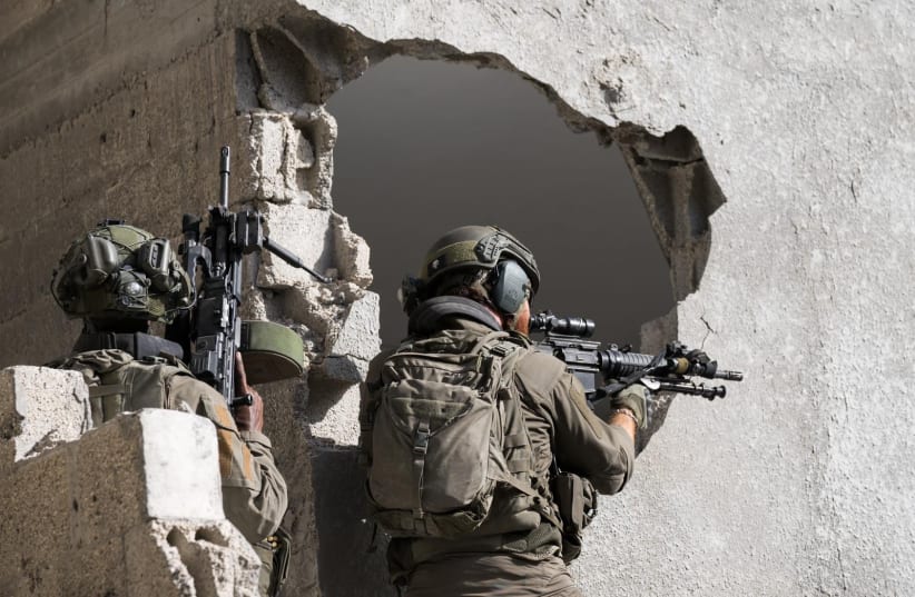  IDF soldiers operate in the Gaza Strip, May 28, 2024 (photo credit: IDF SPOKESPERSON'S UNIT)