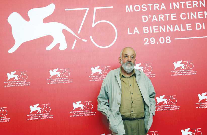  DIRECTOR MIKE LEIGH attends the 75th Venice International Film Festival in 2018.  (photo credit: TONY GENTILE/REUTERS)