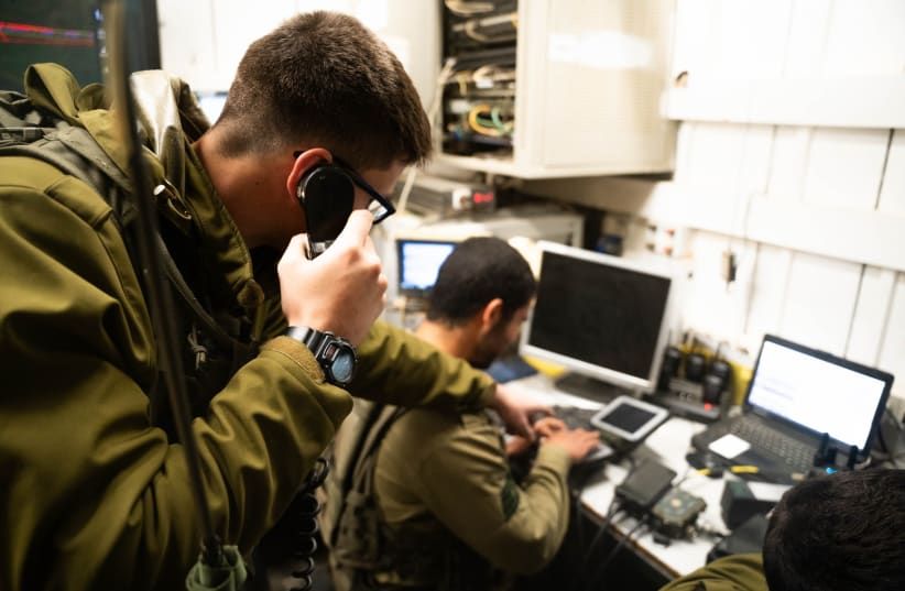  IDF soldiers from Unit 869 in operation. June 4, 2024. (photo credit: IDF SPOKESPERSON'S UNIT)