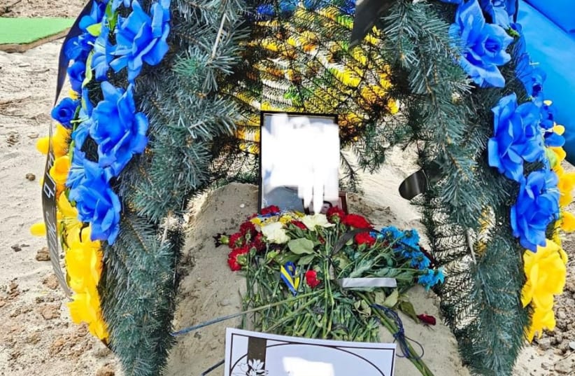 Jewish Soldier Killed in Ukraine Laid to Rest in Kever Yisrael (photo credit: Courtesy)