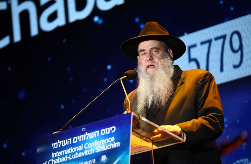  Rabbi Moshe Kotlarsky. (photo credit: CHABAD)