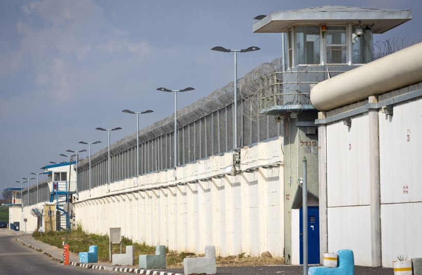  Vista de la prisión de Shita, situada junto a Gilboa,y destinada a 800 reclusos principalmente de seguridad. (photo credit: MOSHE SHAI/FLASH90)