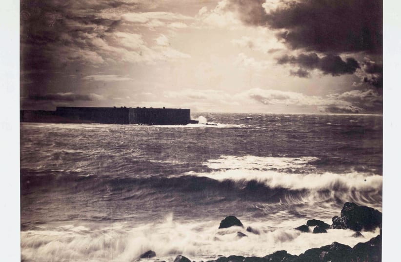  Gustave Le Gray overcame technical challenges to produce a stunning seascape taken in 1857. (photo credit: Eli Posner, Zohar Shemesh/The Israel Museum)