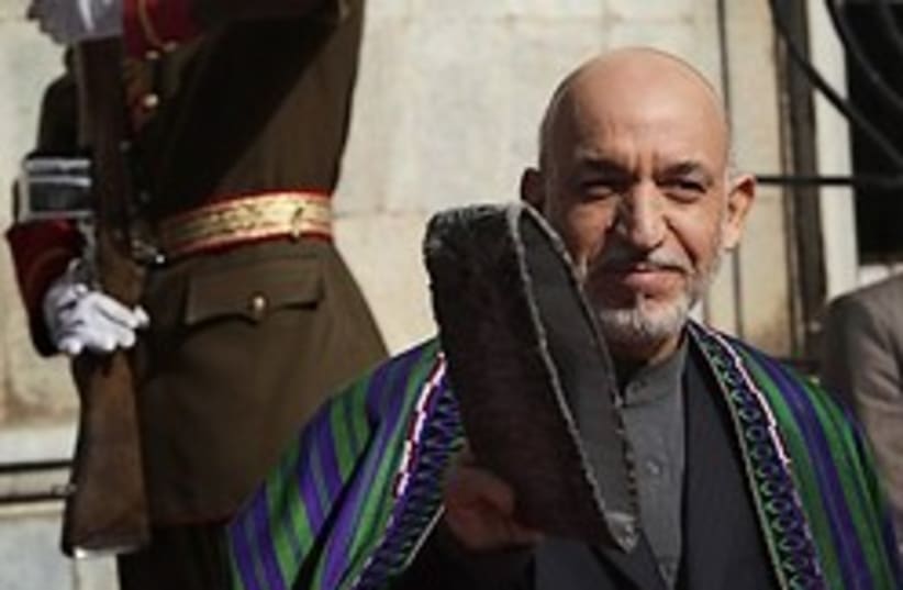 karzai wins presidency nov2 09 (photo credit: )