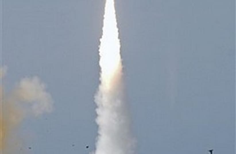 Arrow 2 missile 248.88 (photo credit: AP [file])