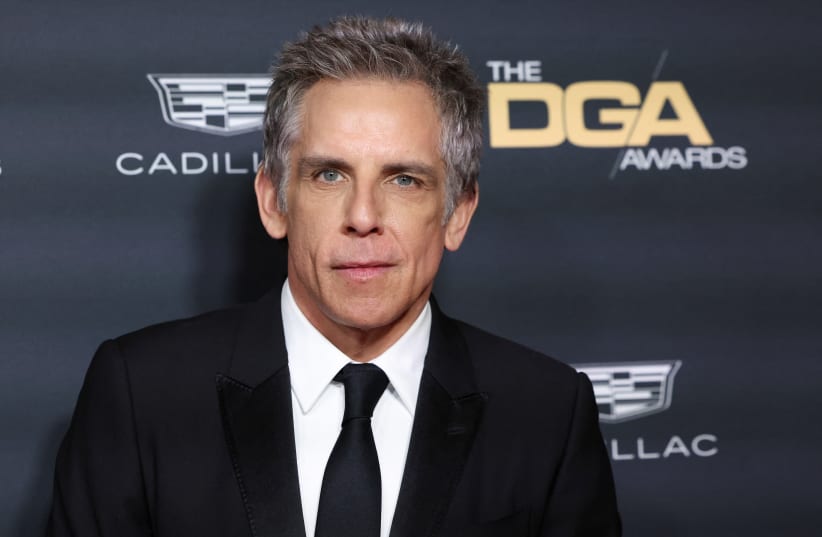 Actor Ben Stiller attends the 75th Annual Directors Guild of America (DGA) Awards in Beverly Hills, California, U.S. February 18, 2023. (photo credit: MARIO ANZUONI/REUTERS)