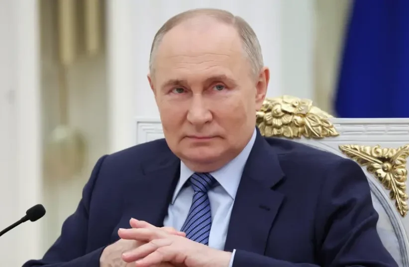  Vladimir Putin  (photo credit: Sputnik/Sergei Savostyanov/Pool via REUTERS)