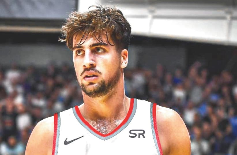  DENI AVDIJA made a big jump last year and was an attractive offseason target for a number of teams. The Portland Trail Blazers ultimately got him. (photo credit: YEHUDA HALICKMAN)
