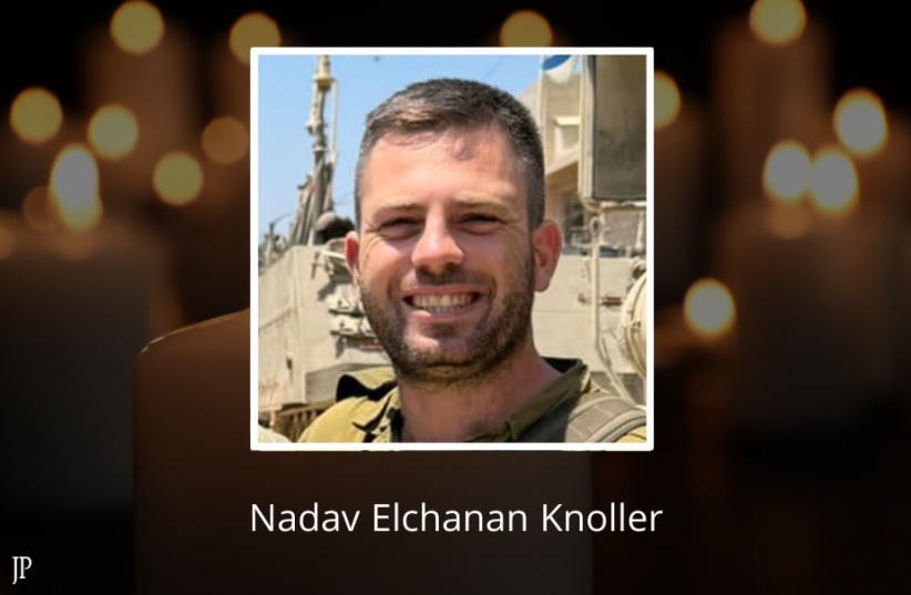  Image of Nadav Elchanan Knoller. (photo credit: IDF Spokesperson's Unit/D-Keine/Getty Images/via Canva)