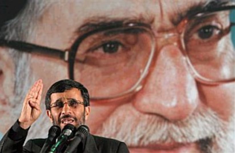 ahmadinejad, ayatollah (photo credit: AP)