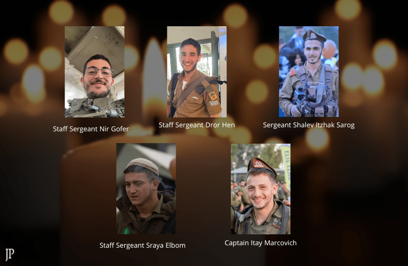 Five Golani soldiers fall in southern Lebanon, IDF announces | Virtual ...