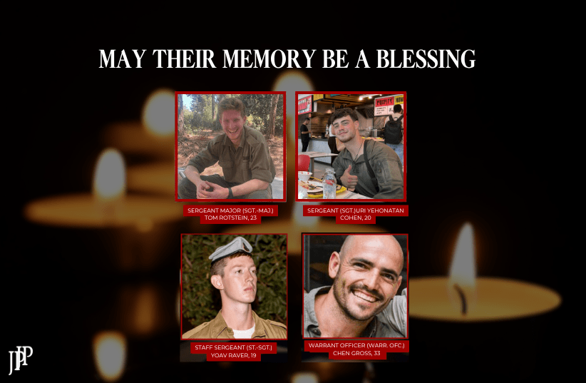 IDF announces four soldiers killed in Khan Yunis explosion | Virtual ...