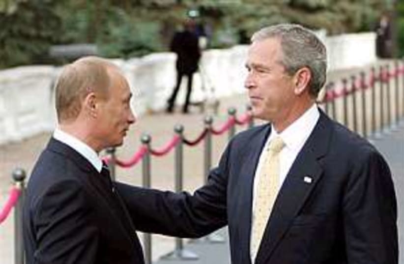 Bush Putin 298.88 (photo credit: AP)