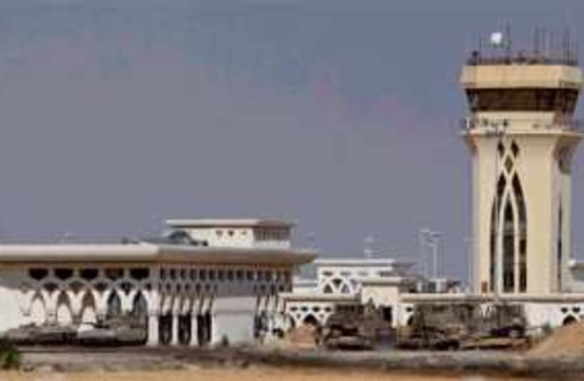 gaza rafah airport 298 (photo credit: AP)