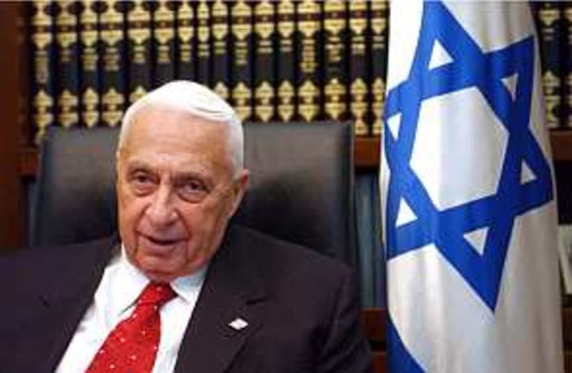 Ariel Sharon. (photo credit: Ariel Jerozolimski)