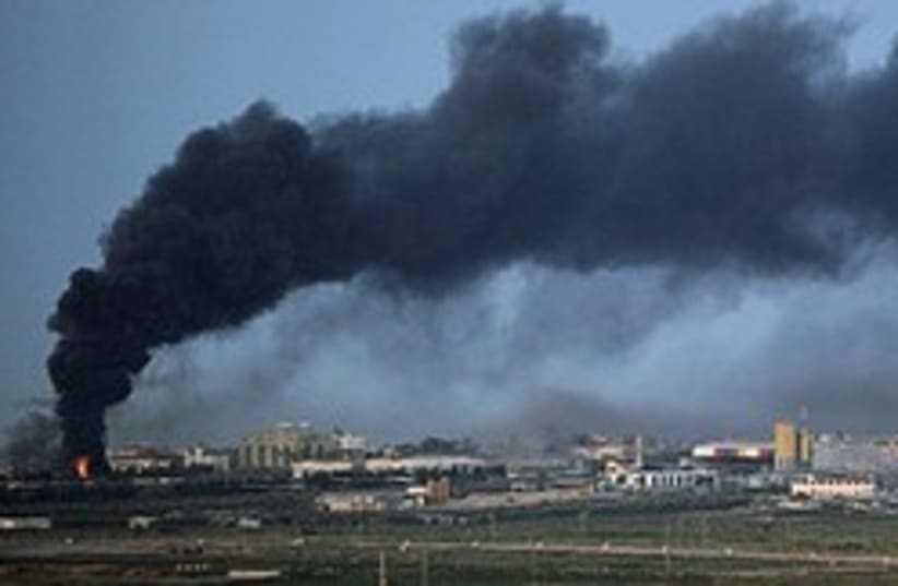 gaza bombing iaf (photo credit: AP [file])