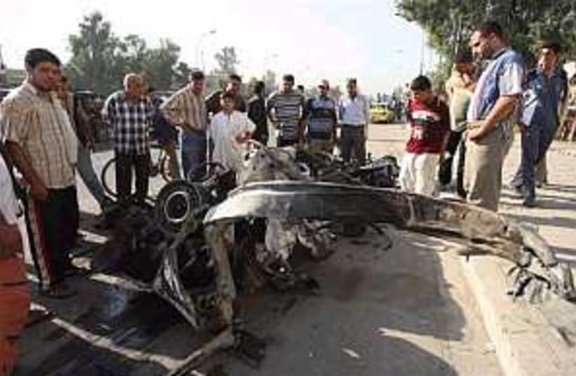 iraq car bomb 298.88 (photo credit: AP)