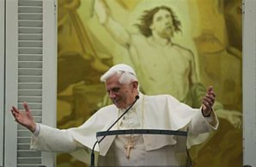 pope sermon 298 ap (photo credit: AP)