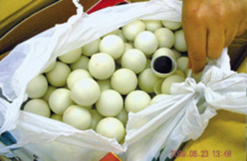 ping pong balls viagra 248.88 (photo credit: Pharmaceutical Crime Unit )