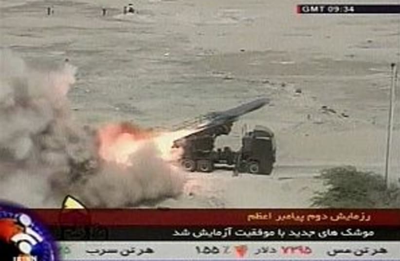 Iran missile 298.88 AP (photo credit: )