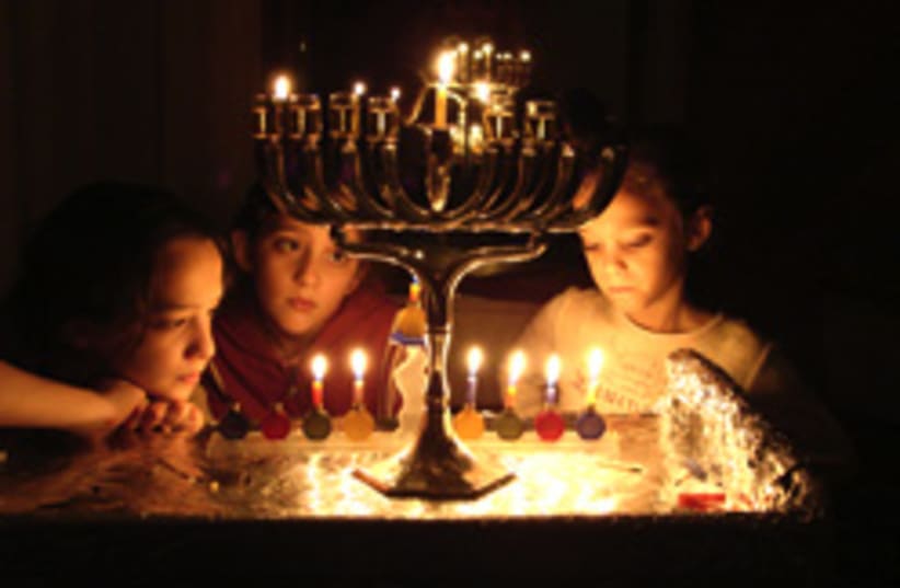 hanukkah candles good pic 248.88 (photo credit: Courtesy)