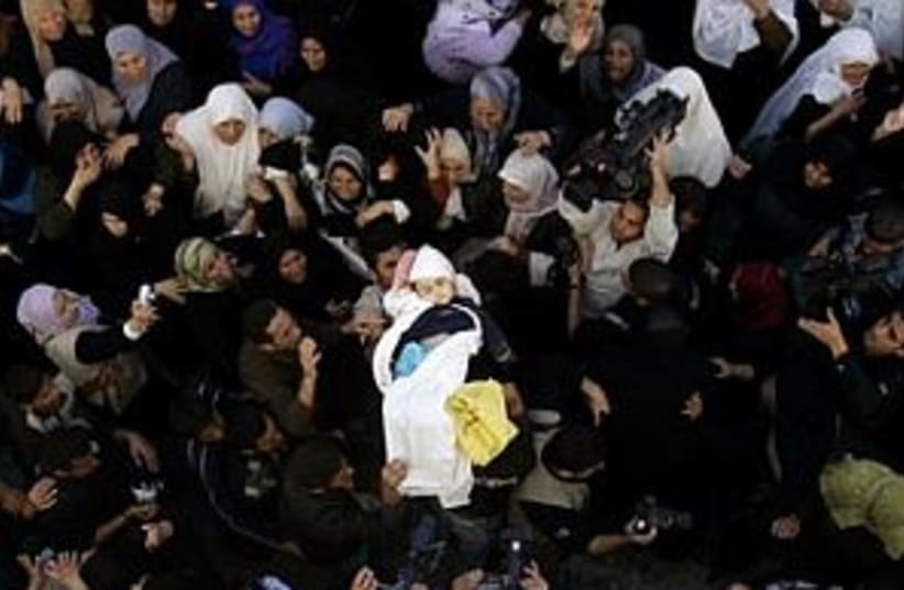gaza funeral 298 ap (photo credit: AP)