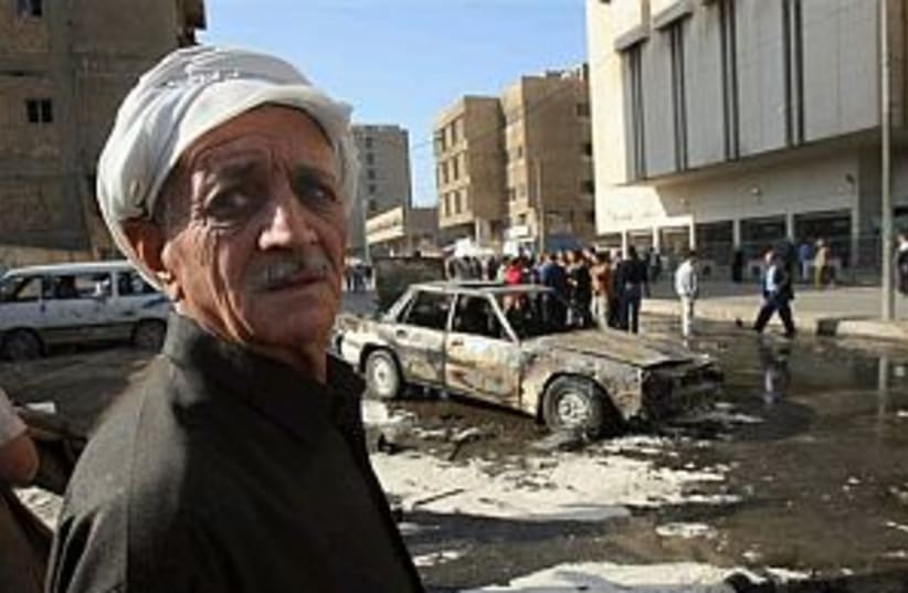 iraq car bomb 298 (photo credit: AP)