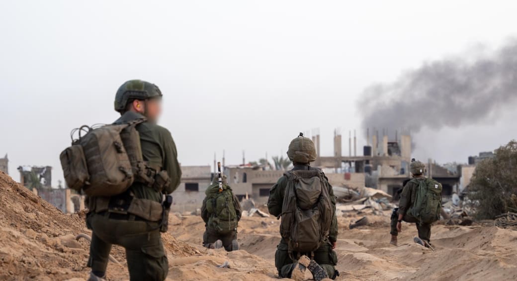  IDF soldiers operate in the Gaza Strip, May 22, 2024 (photo credit: IDF SPOKESPERSON'S UNIT)