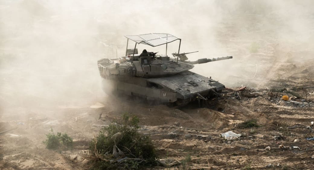  IDF soldiers operate in the Gaza Strip, May 30, 2024 (photo credit: IDF SPOKESPERSON'S UNIT)