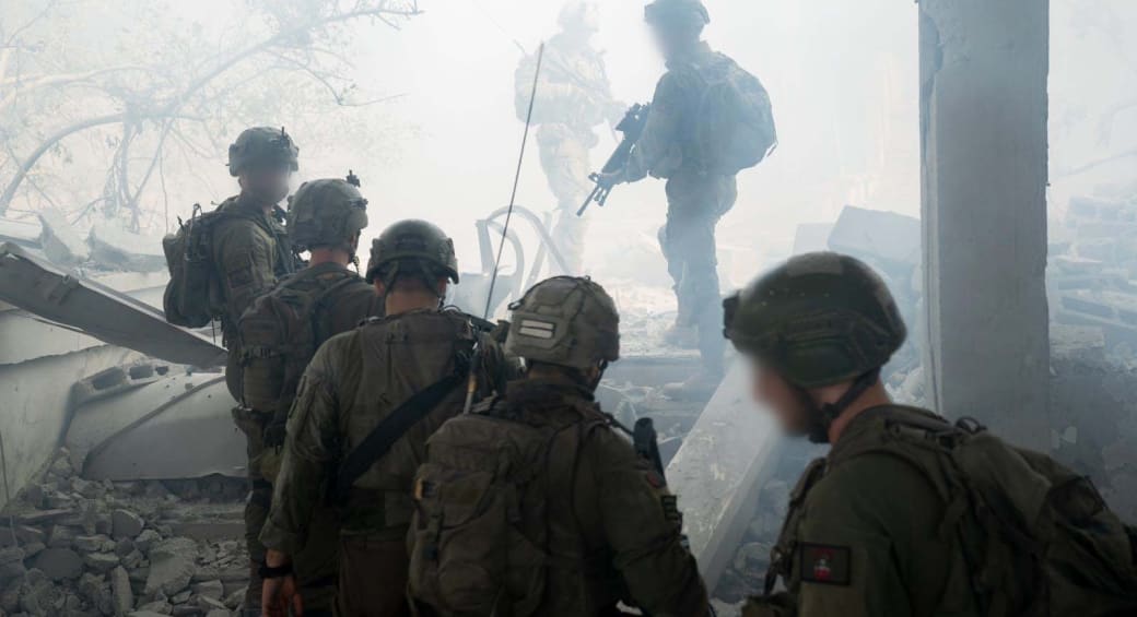  IDF troops operate in the Gaza Strip. June 11, 2024. (photo credit: IDF SPOKESPERSON'S UNIT)