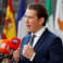 Austrian Chancellor Sebastian Kurz talks to the media as he arrives at an European Union leaders summit in Brussels, Belgium, June 28, 2018.