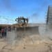  Palestinians break into the Israeli side of Israel-Gaza border fence after Hamas terrorists infiltrated areas of southern Israel, October 7, 2023.