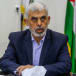  Yahya Sinwar leader of the Palestinian Hamas Islamist movement hosts a meeting with members of Palestinian factions, at Hamas President's office in Gaza City, on April 13, 2022.
