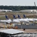  United Airlines planes, including a Boeing 737 MAX 9 model, are pictured at George Bush Intercontinental Airport in Houston, Texas, U.S., March 18, 2019