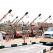  Egyptian President Abdel Fattah al-Sisi inspects the Egyptian military units in Suez, as he told the media in his speech that Cairo is playing a very positive role in de-escalating the Gaza crisis, Egypt, October 25, 2023.