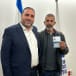  Interior Minister Moshe Arbel granting permanent resident status to Hamid Abu Arar for his life-saving actions on October 7, February 21, 2024.