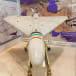  This photo shows a front view of a Shahed-136 drone at the Islamic Revolutionary Guard Corps Aerospace Force achievements exhibition in the garden of the Museum of the Islamic Revolution and Holy Defense in Qom. 2023