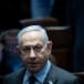  Israeli prime minister Benjamin Netanyahu arrives to a discussion and a vote on the expulsion of MK Ofer Cassif at the assembly hall of the Knesset, the Israeli parliament in Jerusalem, February 19, 2024.