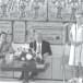  THEN-PRIME minister Golda Meir speaks at Beit Hanassi in the presence of then-president Ephraim Katzir in 1973. 