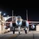 Israeli fighter jets return after successfully intercepting inbound Iranian missiles. April 14, 2024.