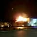  Eyewitness footage shows what is said to be the moment of an explosion at a military industry factory in Isfahan, Iran, January 29, 2023 (illustrative)