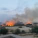 Fires burn during the Israel-Hamas War.