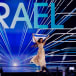   Eden Golan representing Israel walks on stage during the Grand Final of the 2024 Eurovision Song Contest, in Malmo, Sweden, May 11, 2024. 