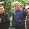 Barak, Clinton, Arafat at Camp David 311 AP